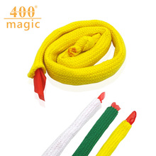 大号绳变丝巾  红黄白绿黑绳 魔术玩具批发 绳子丝巾魔术道具厂家