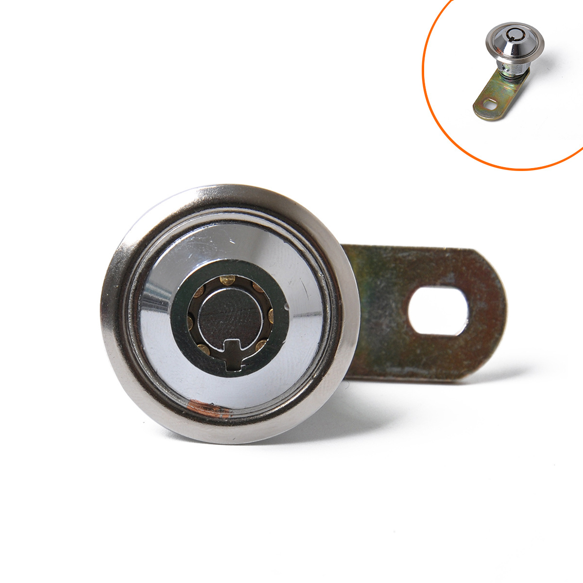 房车电箱锁高安全转舌锁/管状凸轮锁电柜箱锁小圆锁 2/4只装