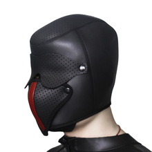 外贸亚马逊货源SM情趣用品头套鹰嘴头套演出道具松紧头罩面具面罩