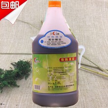 包邮 迦拿黑砂糖浆 1.8L 网红脏脏茶 冲绳黑糖糖浆 加拿