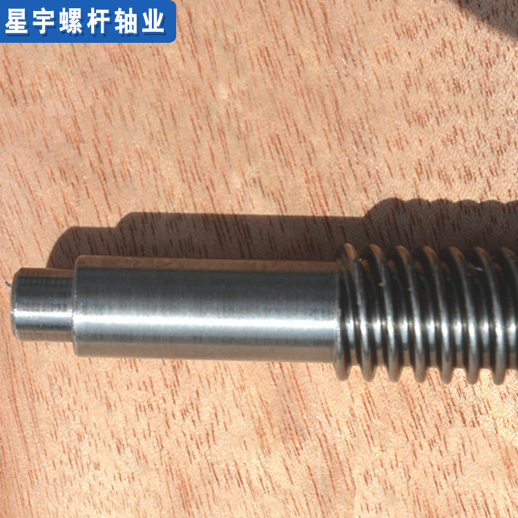 Screw Rod Factory Processing Stud T14 × Pitch 5 #45 Steel Double-Headed Thread Harness Cord Screw Trapezoidal Screw Rod