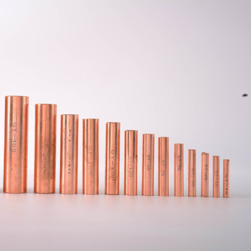 铜管连接管铜直通管电缆中间接头接线铜管接线端子