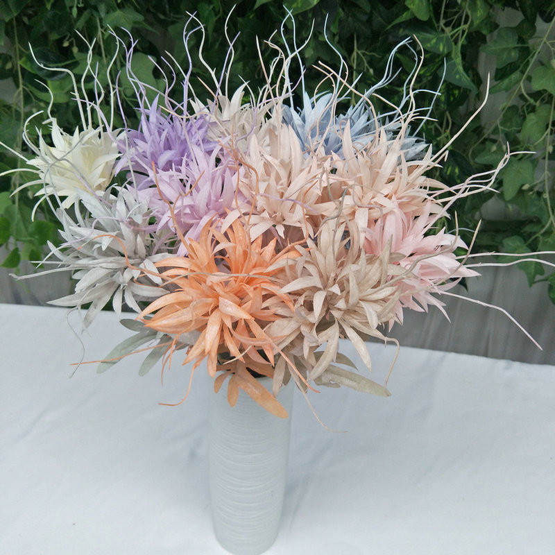 Plastic Glue Misty Small Epiphyllum Wedding Celebration Decoration Flower Delivery Family Display Simulation Epiphyllum Simulation Plant Wholesale