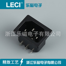 零售批发多种黑色长方形三孔接线插座DB-14-5P-33(2.0)工业AC插座