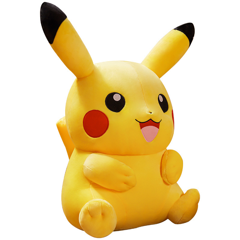 Genuine Aoger Pikachu Plush Doll Pokémon Doll Valentine's Day Toy Gift Wholesale