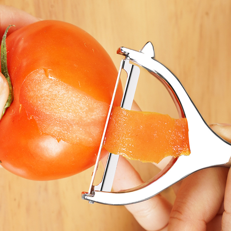 Vegetable and Fruit Peeler Household Stainless Steel Fruit Peeling Knife Kitchen Gadget Peeler Fruit Knife Fruit Knife