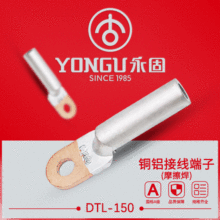 铜铝鼻子DTL-10-16-50-70-95-240平方线鼻子摩擦焊永固接线端子