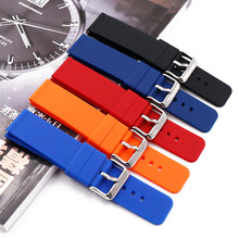 硅胶表带针扣快拆手表带配件适用于DW18mm20mm22mm橡胶手表链腕带