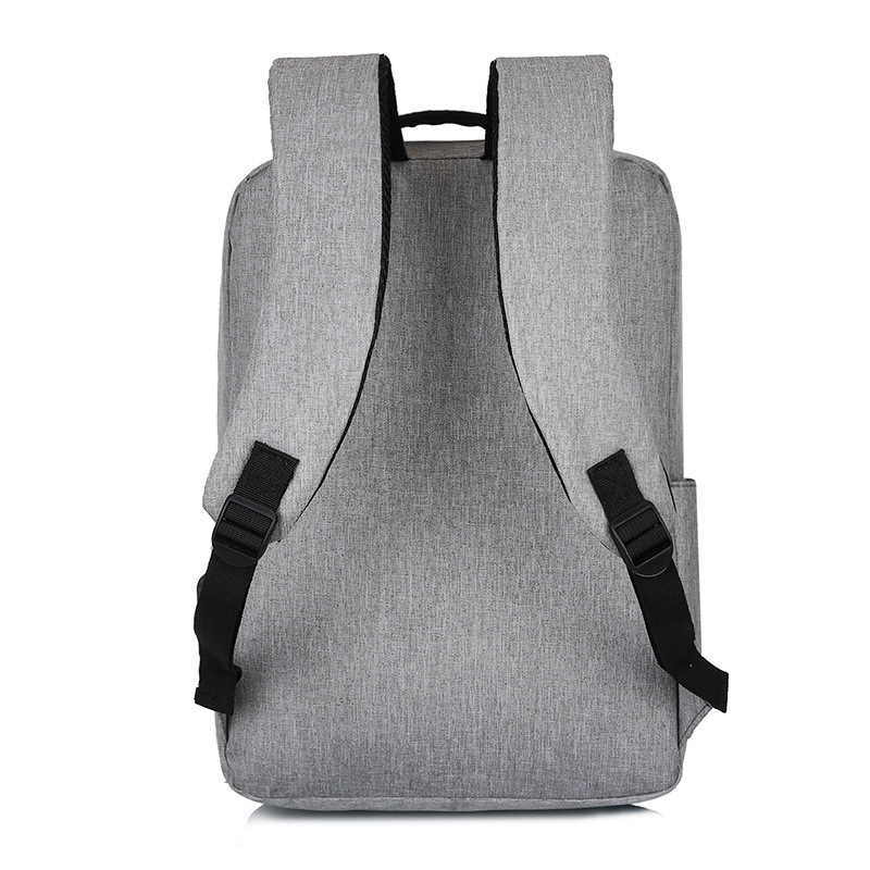 Cross-Border Supply Simple Backpack USB Charging Men's Computer Bag Large Capacity Leisure Business Laptop Backpack