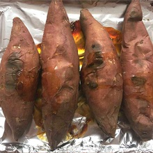 山东沙地烟薯25号 4斤新鲜红心番薯流油烤蜜薯红皮生地瓜洋芋头