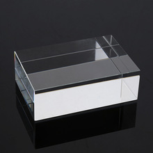 透明底座方块水晶砖K9水晶精品玻璃立方体块装饰展示工艺品
