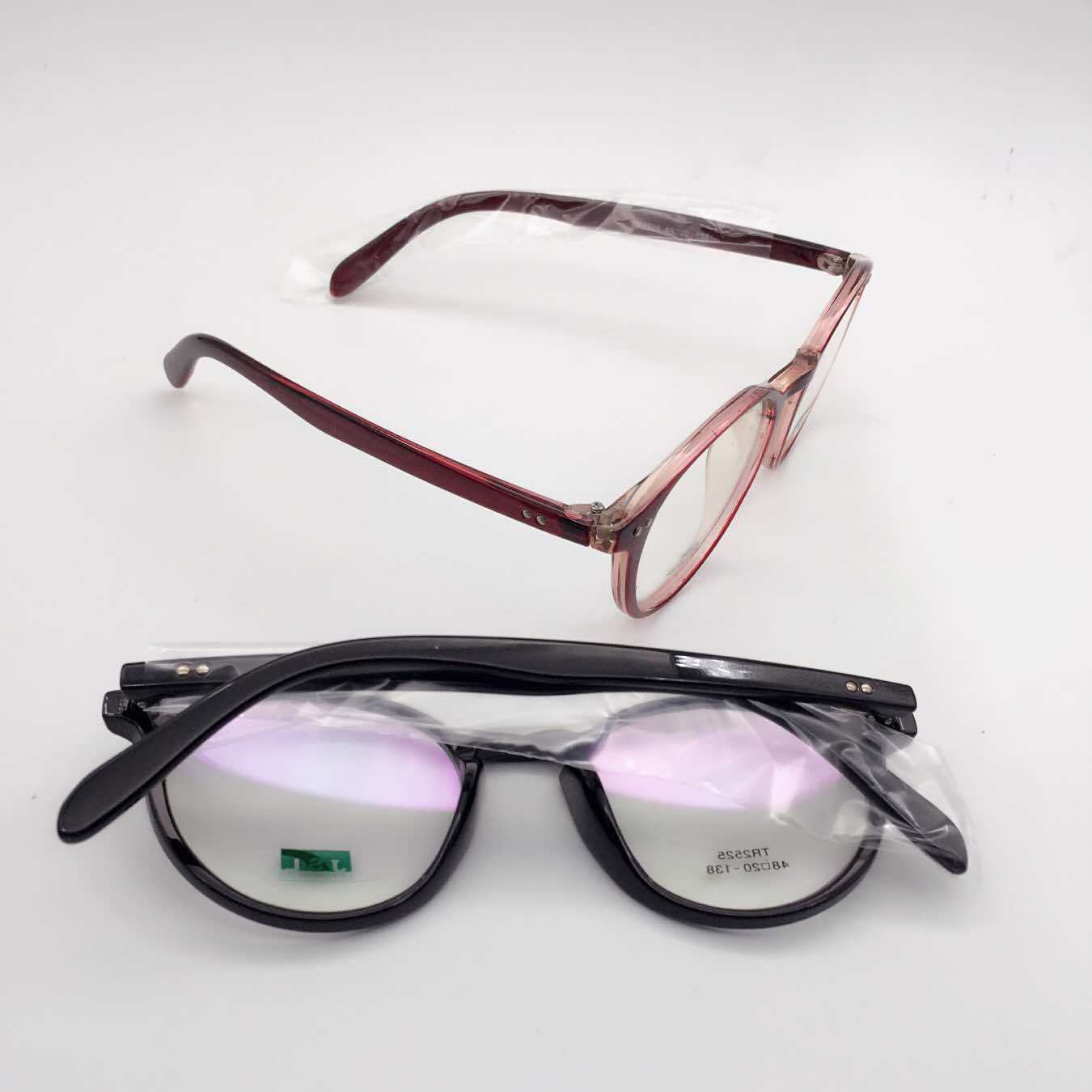 新款平光镜批发复古圆形框tr90眼镜架近视眼镜架平光眼镜低价清仓