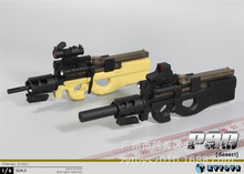 ZYTOYS 1/6 P90 模型 ZY2011 兵人 手办 人偶 模型 军事 景品潮流