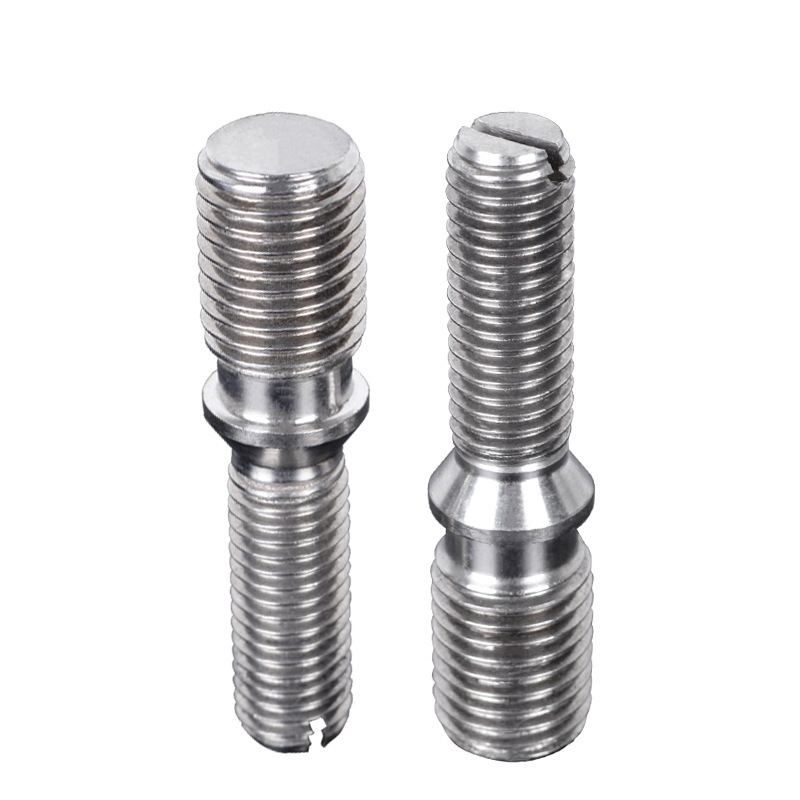 304 Stainless Steel Reducing Stud Reducing Screw Machine Machining Parts Jiangsu Factory Wholesale Special-Shaped Double-Headed