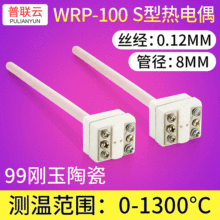 WRP-100型实验炉马弗炉热电偶刚玉管小铂铑热电偶S型电热偶测温杆