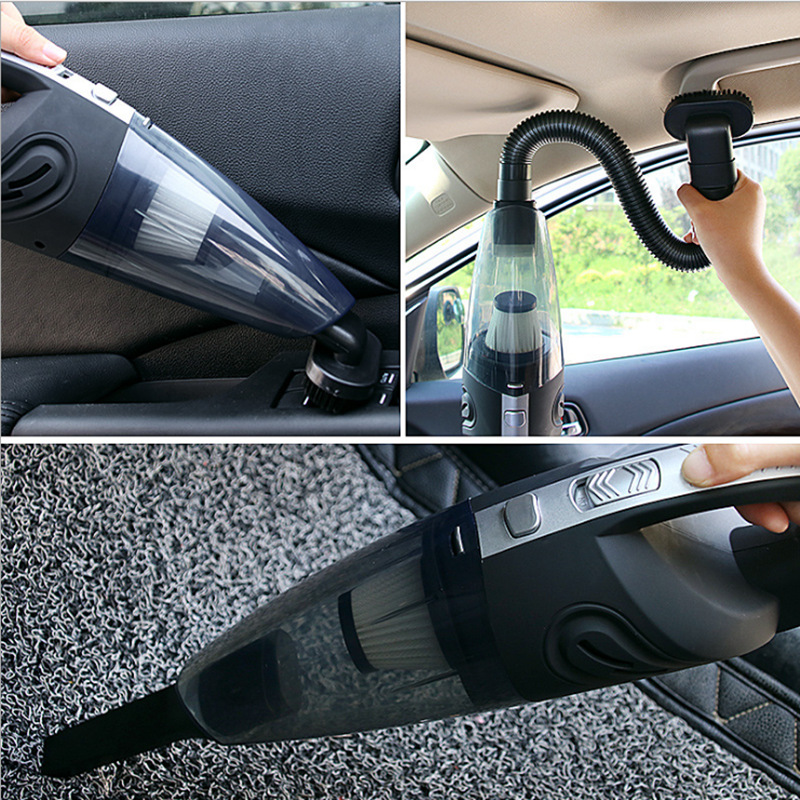 Car Vacuum Cleaner Wireless Handheld Household Vacuum Cleaner High-Power Vacuum Cleaner Wet and Dry Portable Vacuum