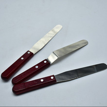 DIY烘焙 不锈钢折角直角奶油抹刀 6寸奶油抹刀刮刀曲吻刀厨房工具