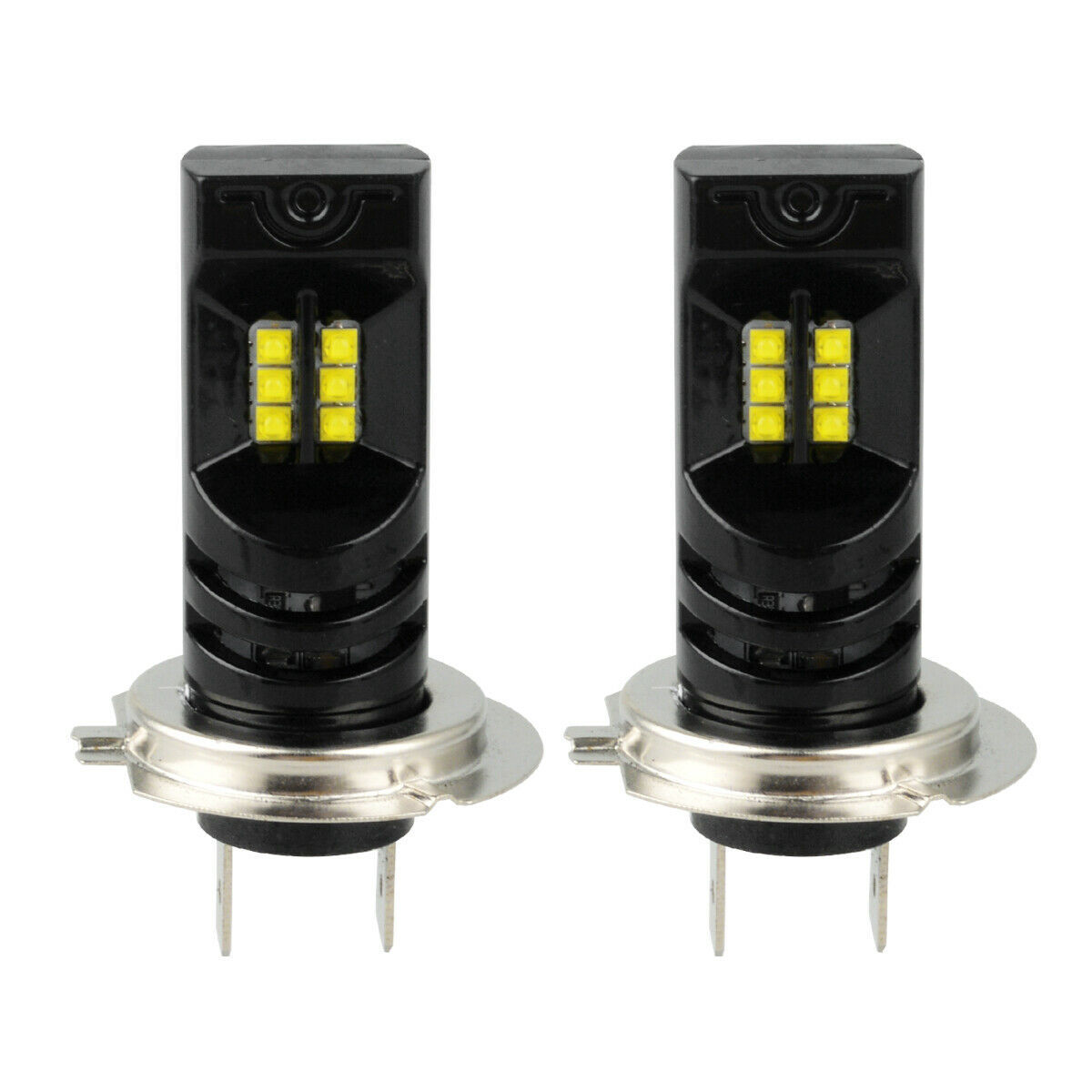 亚马逊热销车灯 dxz 汽车led雾灯 h7 cree 12led led前照灯 灯泡