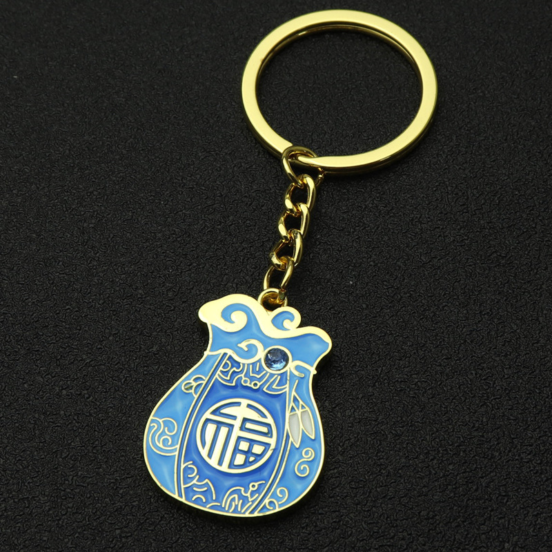 Fortune Cat Keychain Opening Fortune Kitten Key Pendants Fortune Cat Car Key Pendant Key Pendants Handbag Pendant