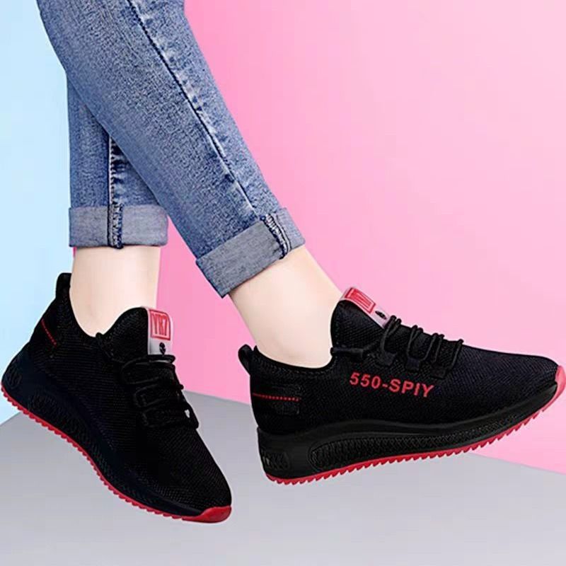 Foreign Trade Leisure Cloth Shoes Women's New Sports Shoes Women's Shoes Summer Pumps Female Tennis Shoes Street Vendor Shoes Supply Trendy Sneakers