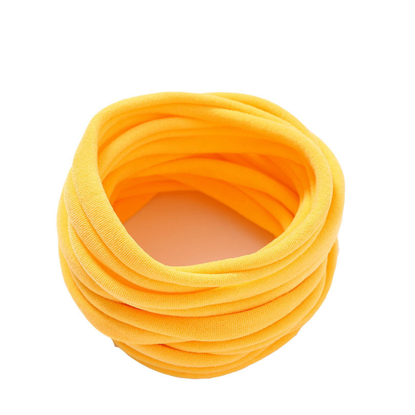 European and American Ins Seamless Nylon Fine Hair Band Children's Hair Ring Handmade DIY Baby Headband Baby Soft Headdress Accessories