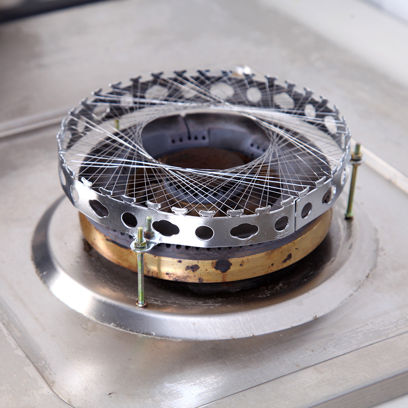 煤气灶聚火反射圈节能罩圈 不锈钢燃气灶防风罩/煤气灶聚火环