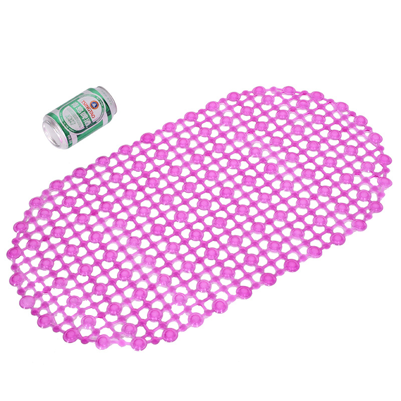 Bathroom Non-Slip Mat Carpet Bath Shower Room Floor Mat Bathroom Bathroom Waterproof Plastic Floor Mat with Suction Cup