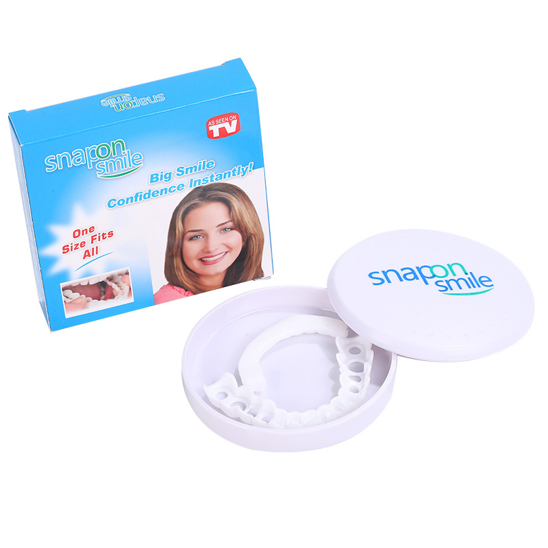 New Product False Teeth Set Tooth Socket Nursing Simulation False Teeth Set Tooth Socket Cross-Border Hot Product Correction Tooth Socket Snop on Smile