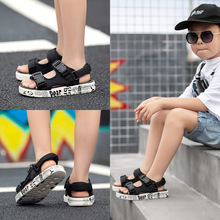 儿童拖鞋工厂新款夏季韩版中魔术贴软底儿童男孩童鞋子一件代发