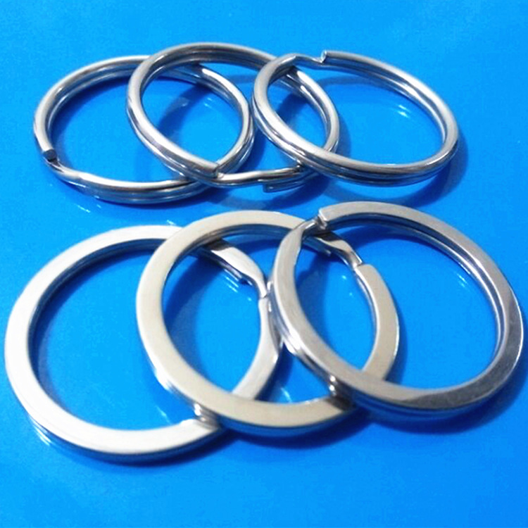 factory wholesale metal key ring 304 stainless steel key ring car key chain accessories stainless steel key ring
