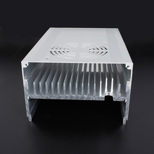 工业散热片 导热铝电子散热器 铝型材CNC喷涂氧化灯具散热器工厂