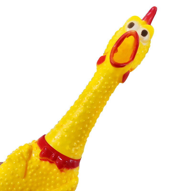 Large Miserable Chicken Vinyl Called Screaming Chicken/Releasing Chicken Whole Person Creative Sound Toy Factory Wholesale