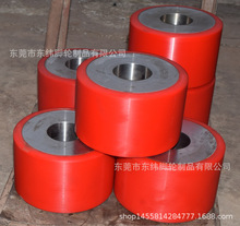 厂家生产pu胶轮 天车轮聚氨酯包胶轮 电镀厂专用行车轮保证不脱胶