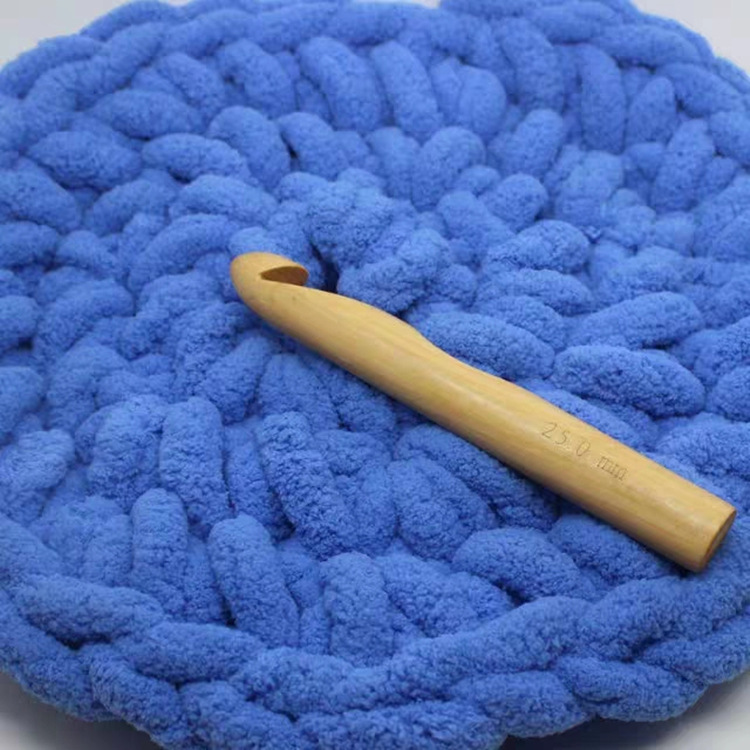 Amazon Ins Pop DIY Chenille Bold Iceland Yarn Yarn Coarse Yarn Blanket Hand-Woven Mat Wish