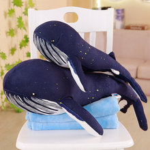 仿真鲸鱼鲨鱼公仔抱枕毯毛绒玩具海洋动物大鲨鱼蓝鲸两用空调毯子