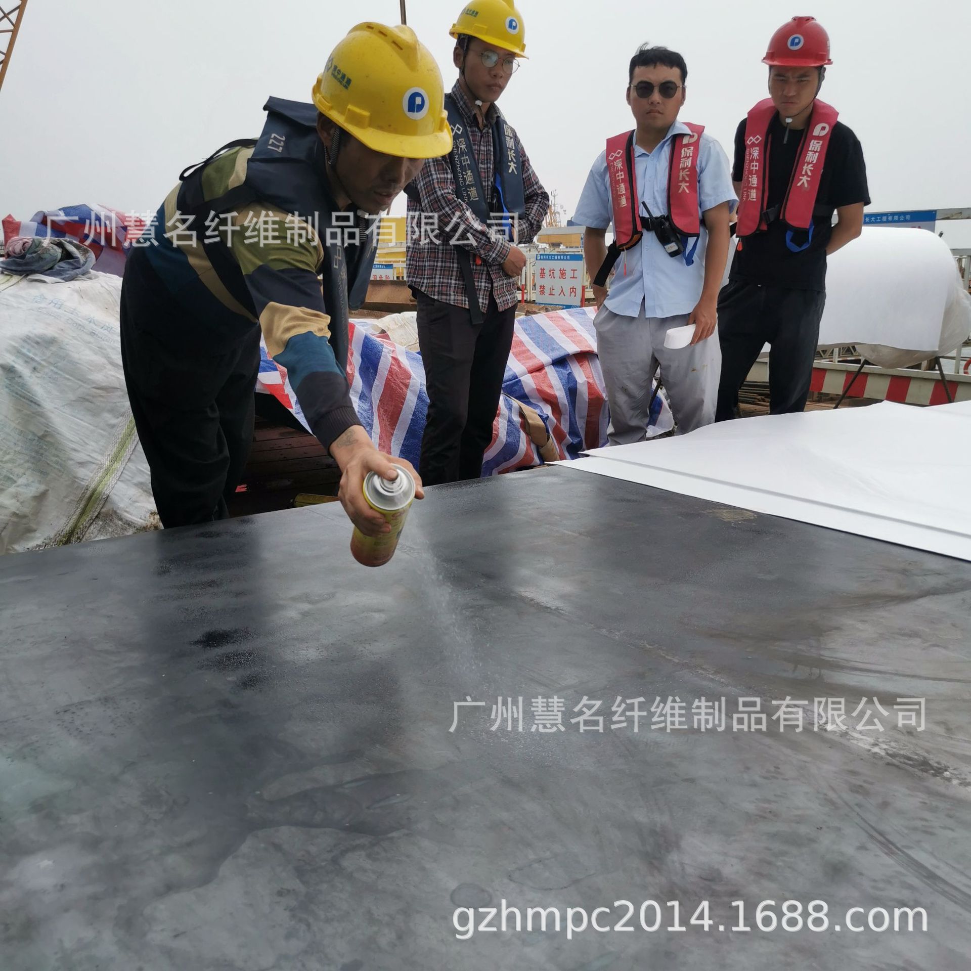 深中通道跨海桥梁透水模板布,国标模板透水布,模板保水透气布