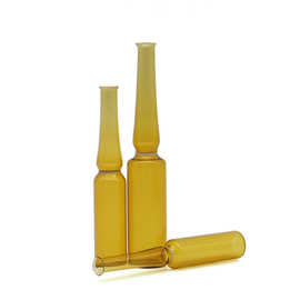 厂家现货 棕色 无色透明 1ml-20ml安瓿瓶 曲颈易折 水针针剂瓶