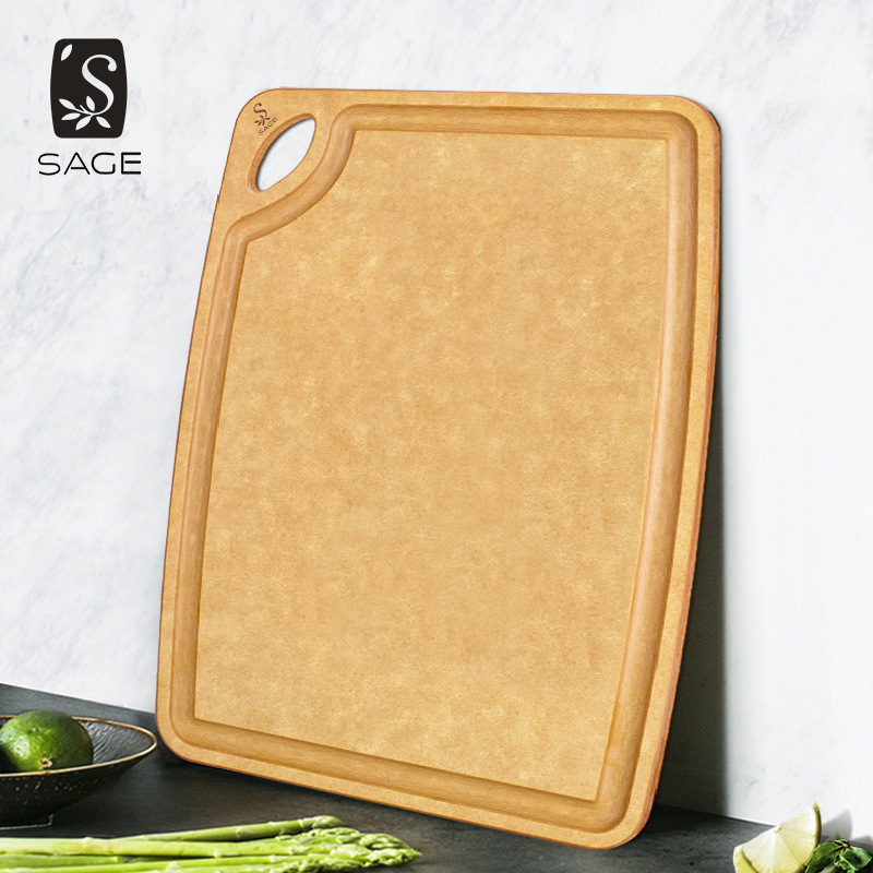 sage实木菜板 家用防霉防裂案板切菜板 美国原装进口世厨砧板