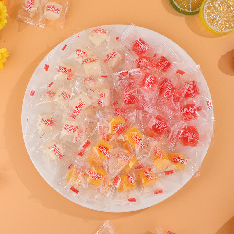 水果软糖 芒果味椰子味软糖儿童休闲零食果糕独立小包装厂家批发
