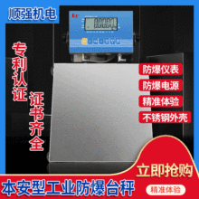 上海耀华Ex-A8本安型防爆电子秤不锈钢化工厂5kg防爆电子台秤包邮
