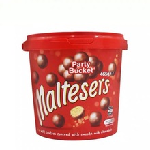 新货麦提沙Maltesers麦丽素麦提莎牛奶夹心巧克力零食桶装465g