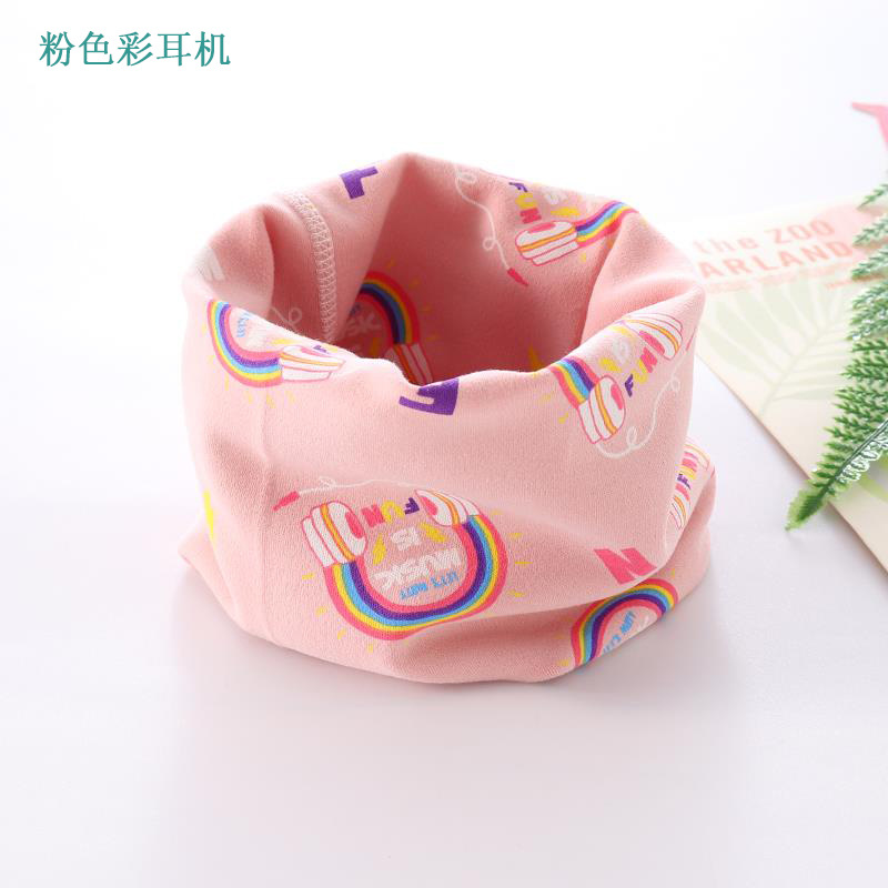 Children's Scarf Neckerchief Cover Neck Male and Female Baby Korean Autumn and Winter Infant Pullover Scarf Keep Baby Warm Scarf