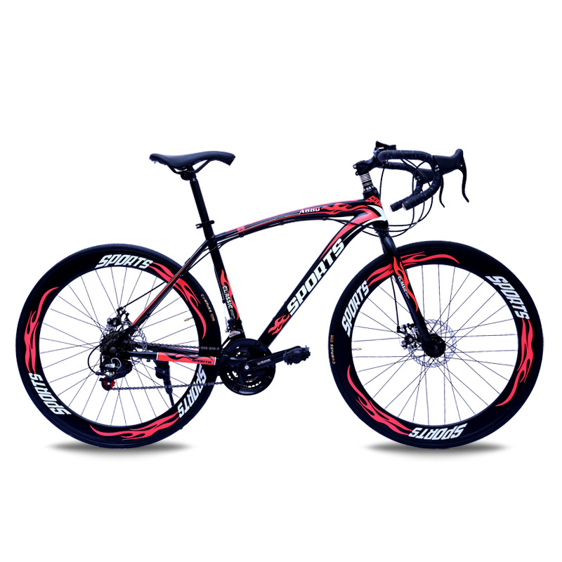 Factory Wholesale Road Bike Bicycle 700c Adult Variable Speed Bent Handlebar Disc Brake City Competition Gifts for Men and Women Bicycle