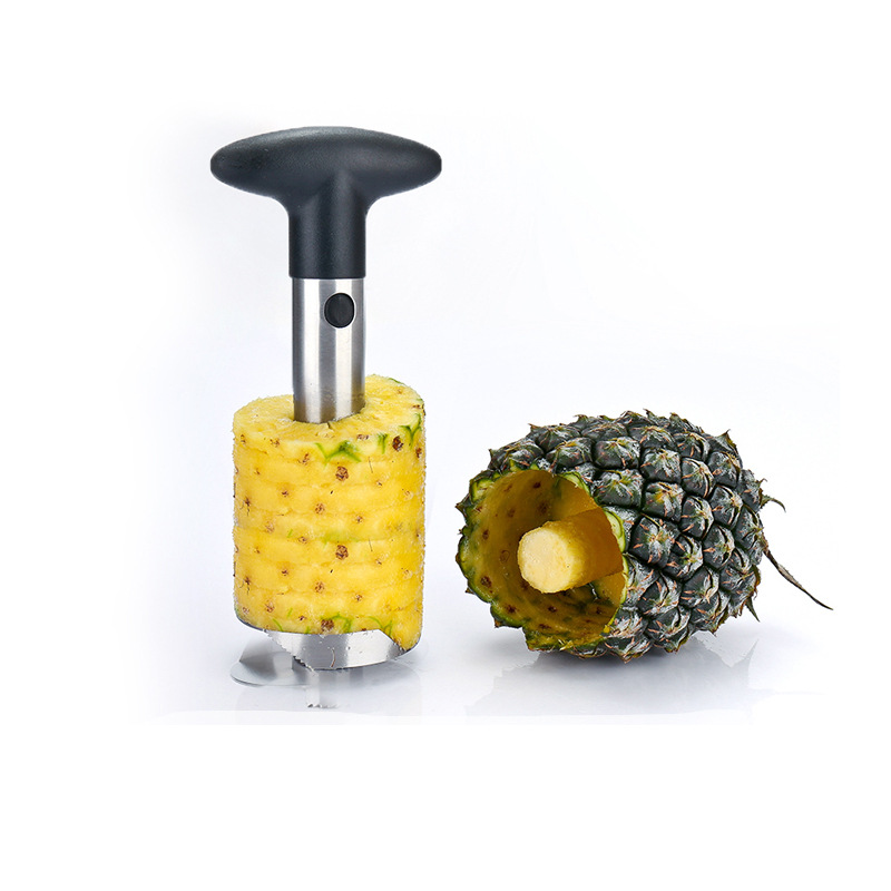 现货跨境 削菠萝刀不锈钢削皮去取肉切菠萝器pineapple 厂家直供