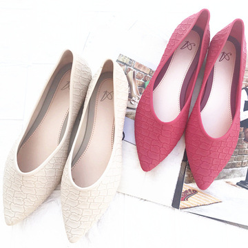 新款一脚蹬果冻女单鞋时尚尖头带跟平底外贸女鞋舒适韩版雨鞋-阿里巴