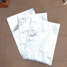 现货 纯铝平口袋面膜化妆品湿纸巾包装铝箔袋咖啡粉末淀粉密封袋