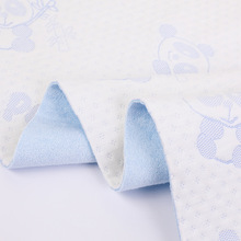 气层层面布料婴花空尿洗表面防漏棉垫空气空气层复合可防水童面料