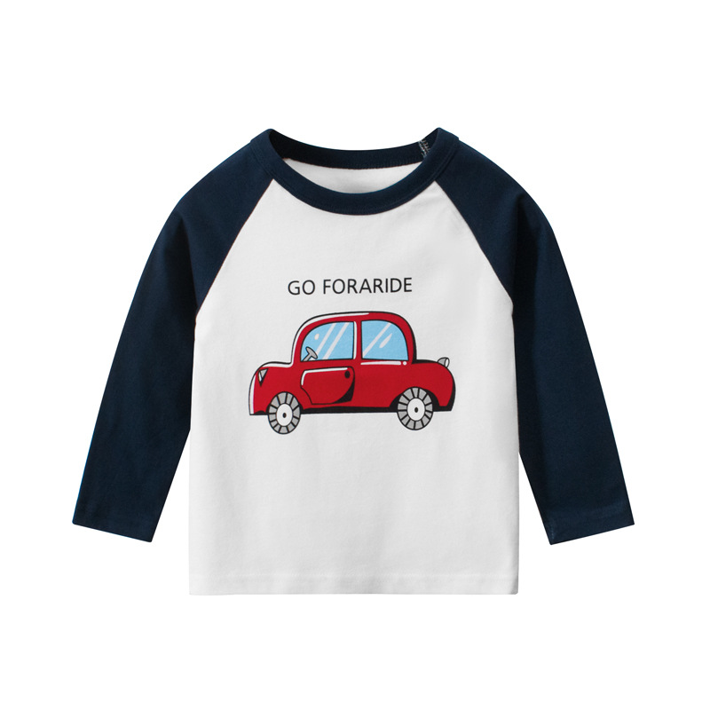 Children's Autumn Clothing New 2024 Children's Clothing Wholesale Korean Babies' Long Sleeve T-shirt Baby Bottoming Shirt One Piece Dropshipping