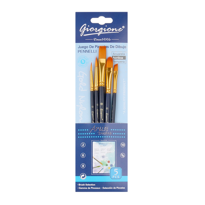 Saint Mary Watercolor Pen Nylon Hair Brush Brush Acrylic Oil Painting Brush Set Art Student Gouache