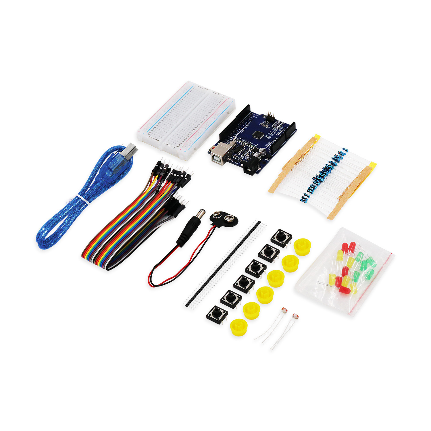 Starter Kit UNO R3 mini 13合1套件 入门套件迷你面包板LED跳线